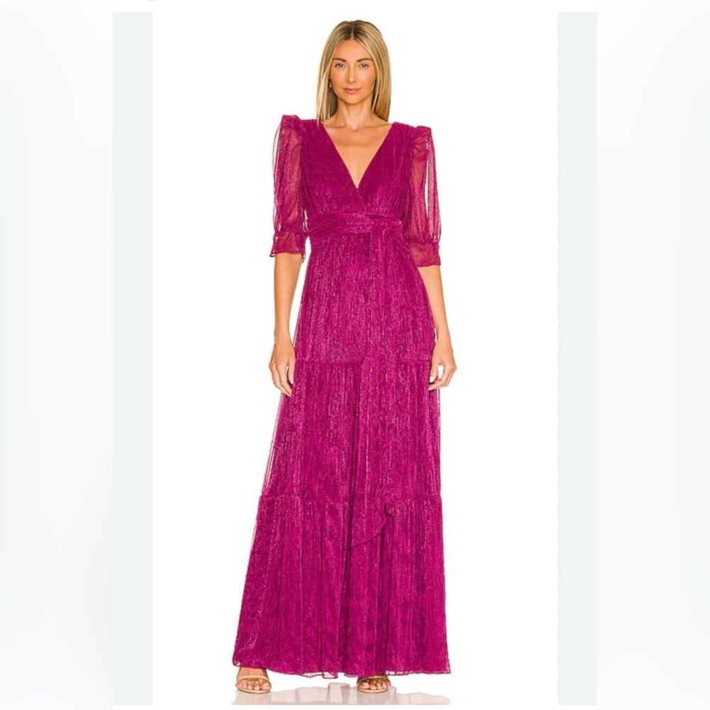 SOLD ⭐️ Tularosa Fuchsia Maxi Dress